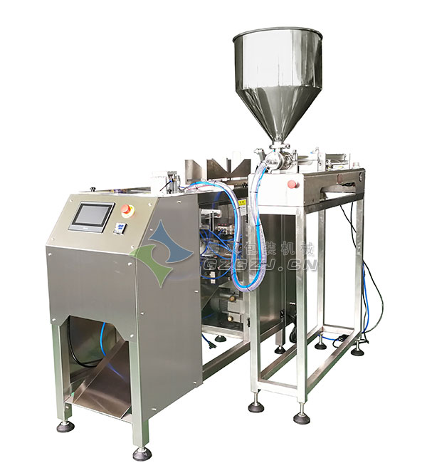 食品調(diào)味料包裝機-給袋式醬料包裝機