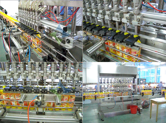 洗潔精全自動(dòng)灌裝機(jī)客戶應(yīng)用細(xì)節(jié)