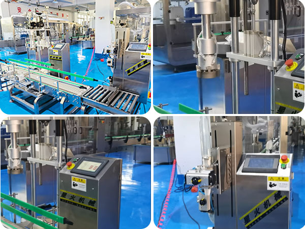 瓶裝消毒液灌裝機細(xì)節(jié)圖